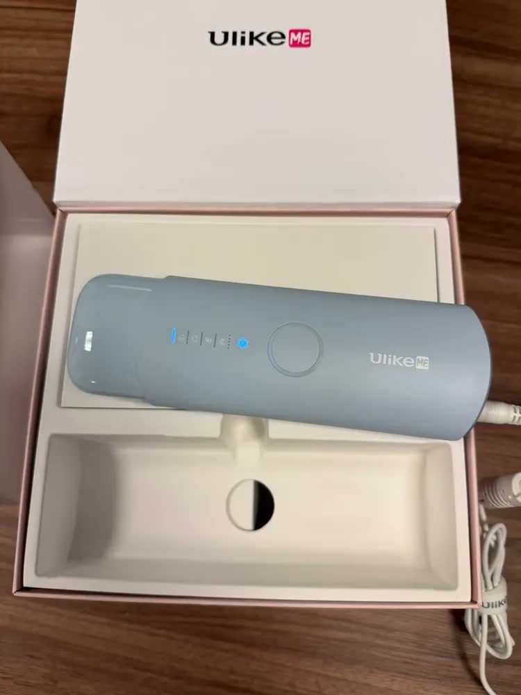 foto de Depilador a Laser IPL Ulike ME Portátil Sem Dor com Resfriamento em Safira 4 Modos Disparo Automático Corpo e Rosto ANVISA