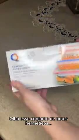 vídeo do produto