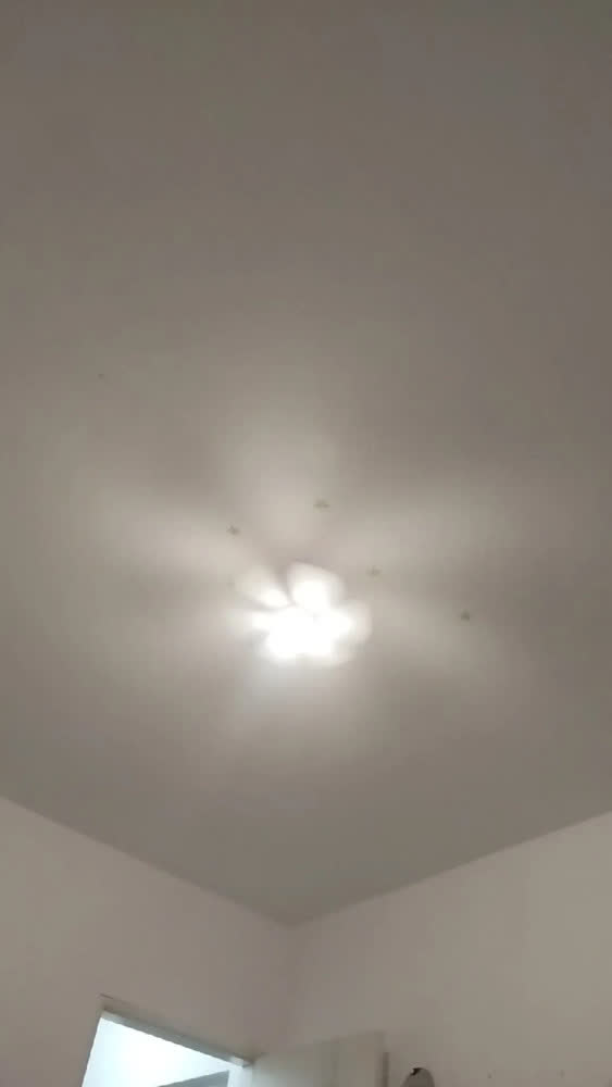 foto de Ventilador De Teto Econômico 6 Pás Maxnova Bocal Com Controle Remoto Lâmpada Luz Led 3 Tons Quarto Sala Cozinha Escritório