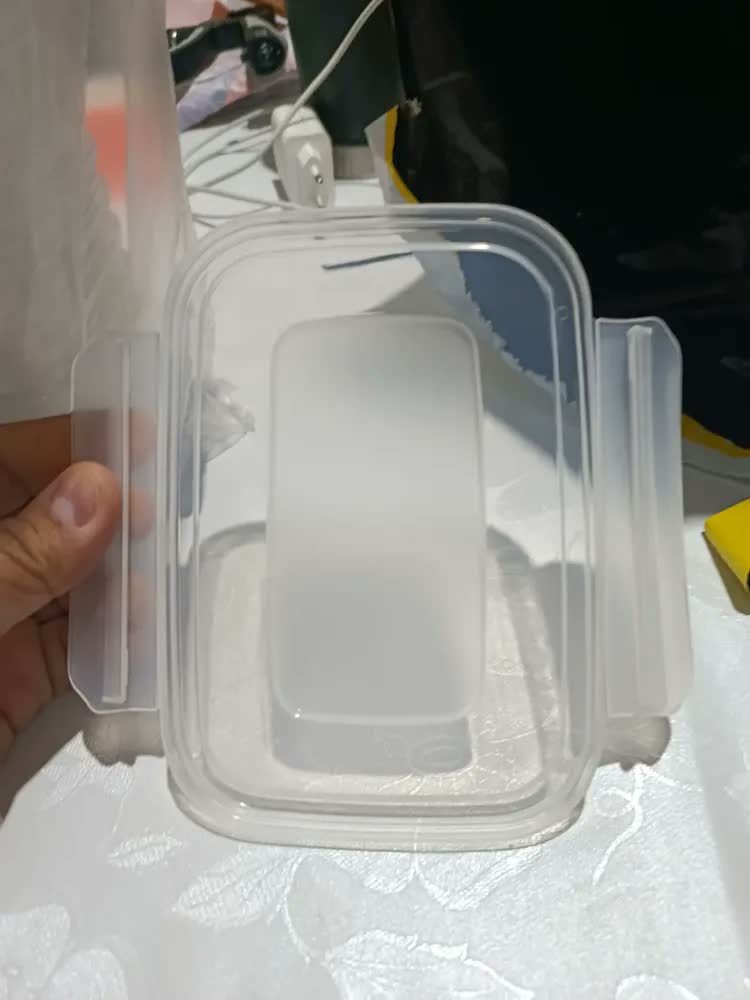 foto de Kit 12 Potes Plásticos 750ml Para Alimentos Hermético Freezer Microondas Marmita Sem Bpa Organizador Com Tampa E Travas Peculiari