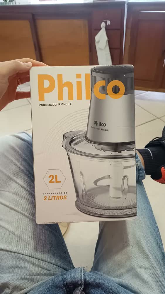 foto de Processador Compacto Philco Jarra de Vidro 350W PMN03A
