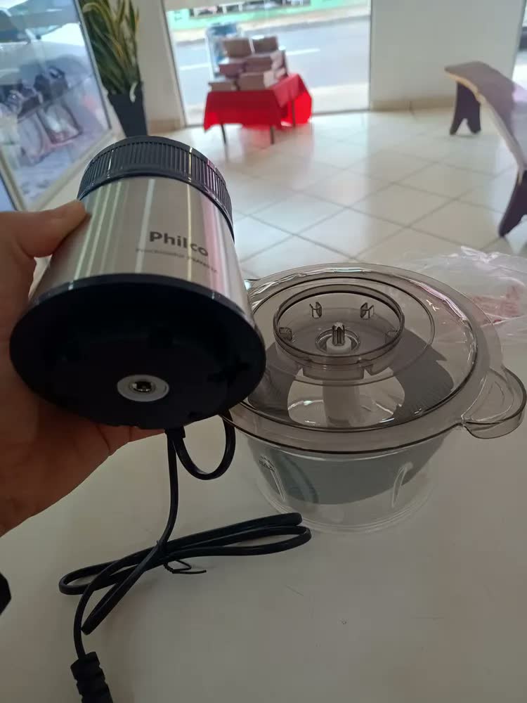foto de Processador Compacto Philco Jarra de Vidro 350W PMN03A