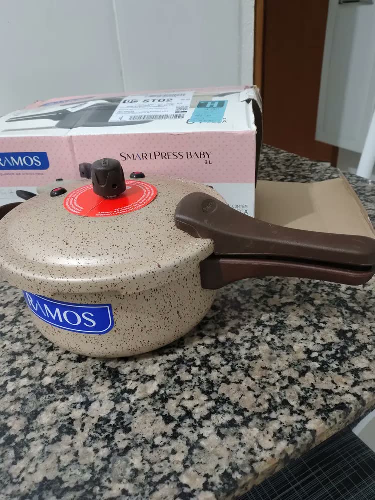 foto de Panela De Pressão Ramos Smartpress Baby 3 Litros Marfim
