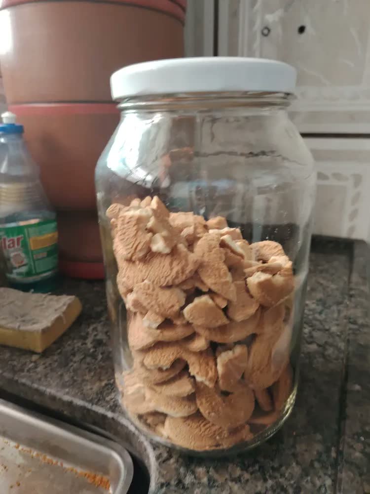 foto de Pote De Vidro Gigante Conserva 3 Lts Mantimentos Hermético Cor Tampa Branca