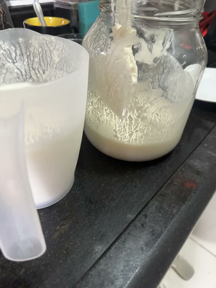 foto de Pote De Vidro Grande Conserva 2 Litros Mantimentos Cereais Cor Tampa Branca