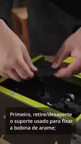 vídeo do produto