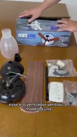 vídeo do produto