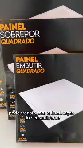 vídeo do produto