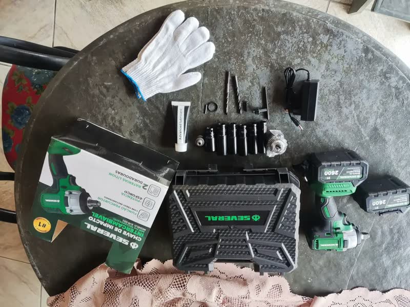 foto de Chave De Impacto Parafusadeira Furadeira 1/2