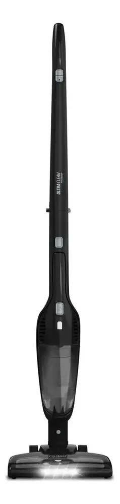 Aspirador De Pó Vertical Sem Fio 2 Em 1 Ultra Clean Polishop Cor Preto
