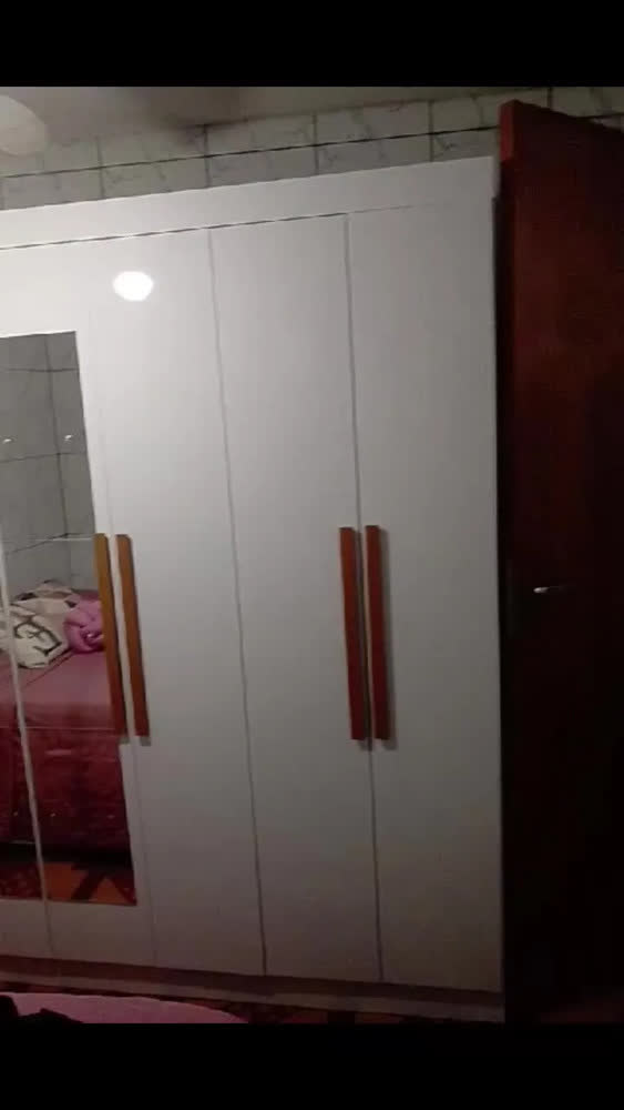 foto de Guarda-roupa Casal Odisseia 8 Portas 4 Gavetas Com Espelho C Bege