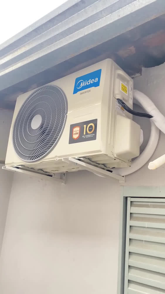 foto de Ar Condicionado Split Inverter Midea Ai 12000 Btus Frio 127v 110v