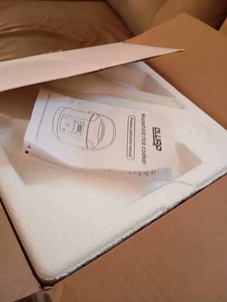 foto de Panela De Arroz Portatil Elétrica Para Caminhão Motor Home Acampamento 2 Litros Portatil 12/24v