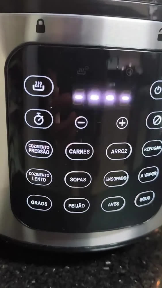 foto de Panela Pressão Elétrica Multifunções Oster 5.7l Opan930-127 Inox 60