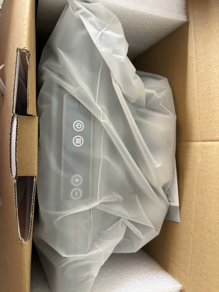 foto de Pistola Massageadora Senrise Sem Fio Com Aquecimento e 16 Cabeças, Para Alívio Muscular Profundo