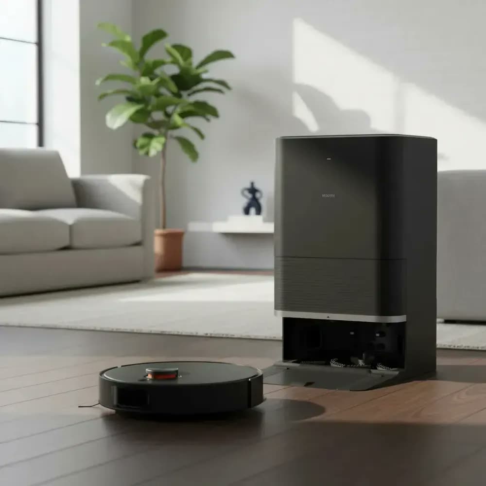 Aspirador Robô Xiaomi Robot Vacuum Mi Preto X20 Max Bivolt