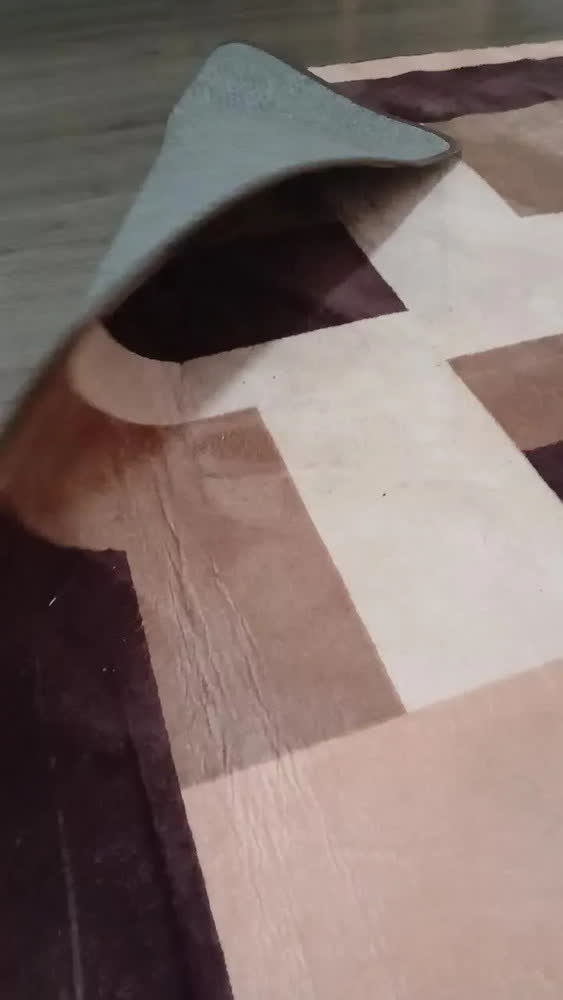 foto de Tapete 200x140 Para Sala E Quarto Aveludado Preto Linhas 2 M 1.4 M Preto Linhas