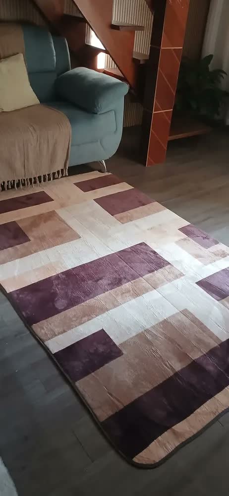 foto de Tapete 200x140 Para Sala E Quarto Aveludado Preto Linhas 2 M 1.4 M Preto Linhas