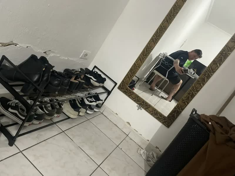 foto de Estante Para Sapatos De Metal, Organizador De 3 Andares Preto