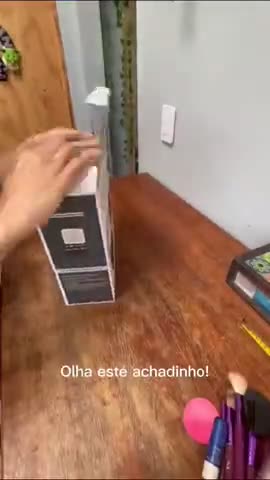 vídeo do produto
