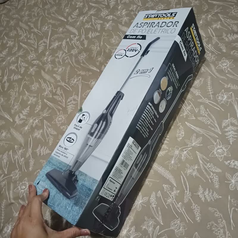 foto de Aspirador De Pó Portátil Vertical 2 Em 1 Startools 110v
