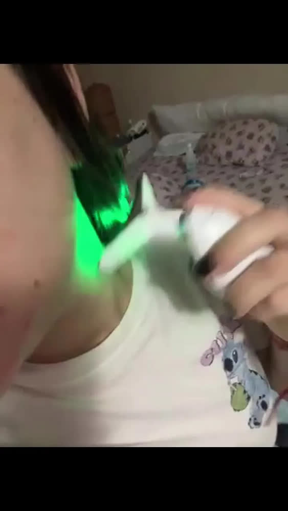 foto de Massageador Facial Lifting De Pescoço e Rosto LED Vibração Fototerapia Para Rejuvenescer Firmeza Anti-Rugas Aparelho Redutor de Papada Lift Mascara Facial MARCA Newness Digital Lens
