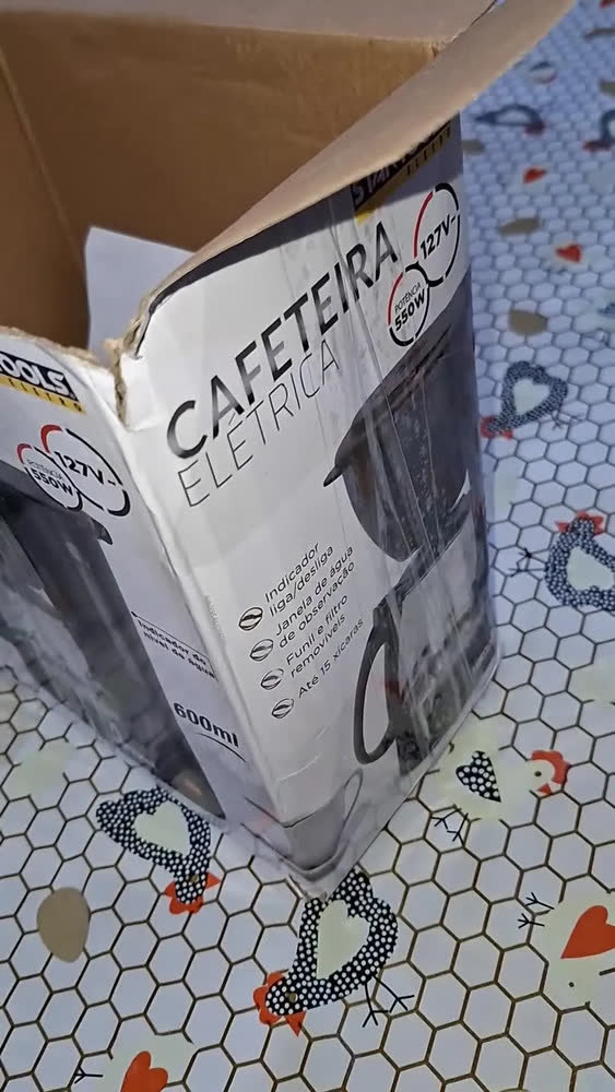 foto de Startools Cafeteira Elétrica CE-600ML Energia elétrica - Preto