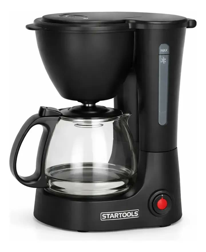 Startools Cafeteira Elétrica CE-600ML Energia elétrica - Preto