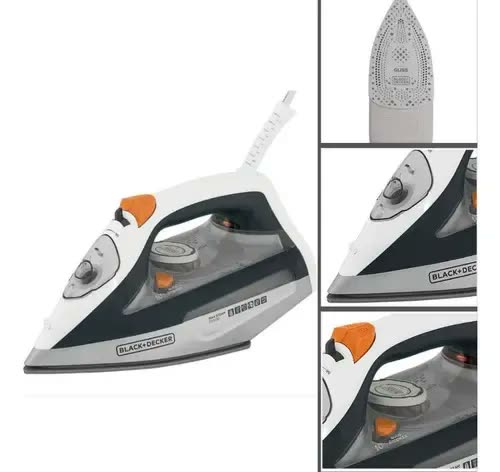 Ferro Passar A Vapor Black Decker Fx3100 - Preto/branco