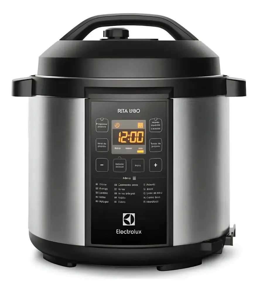 foto de Panela De Pressão Elétrica Electrolux 6l Experience Pcc20 Cor Prateado Frequência 50/60 Hz