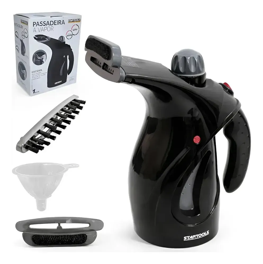 foto de Vaporizador Portátil de Roupa Passadeira a Vapor 800W para Tecidos