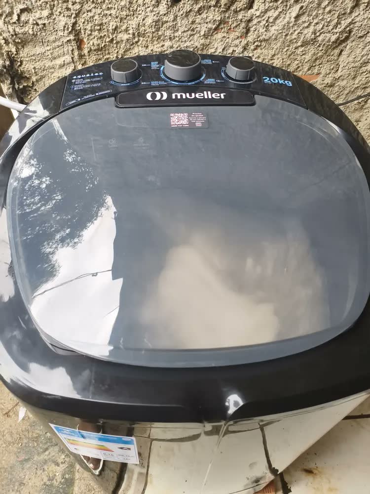 foto de Tanquinho De Lavar Roupa Mueller 20kg Aquatec Não Transborda Branco