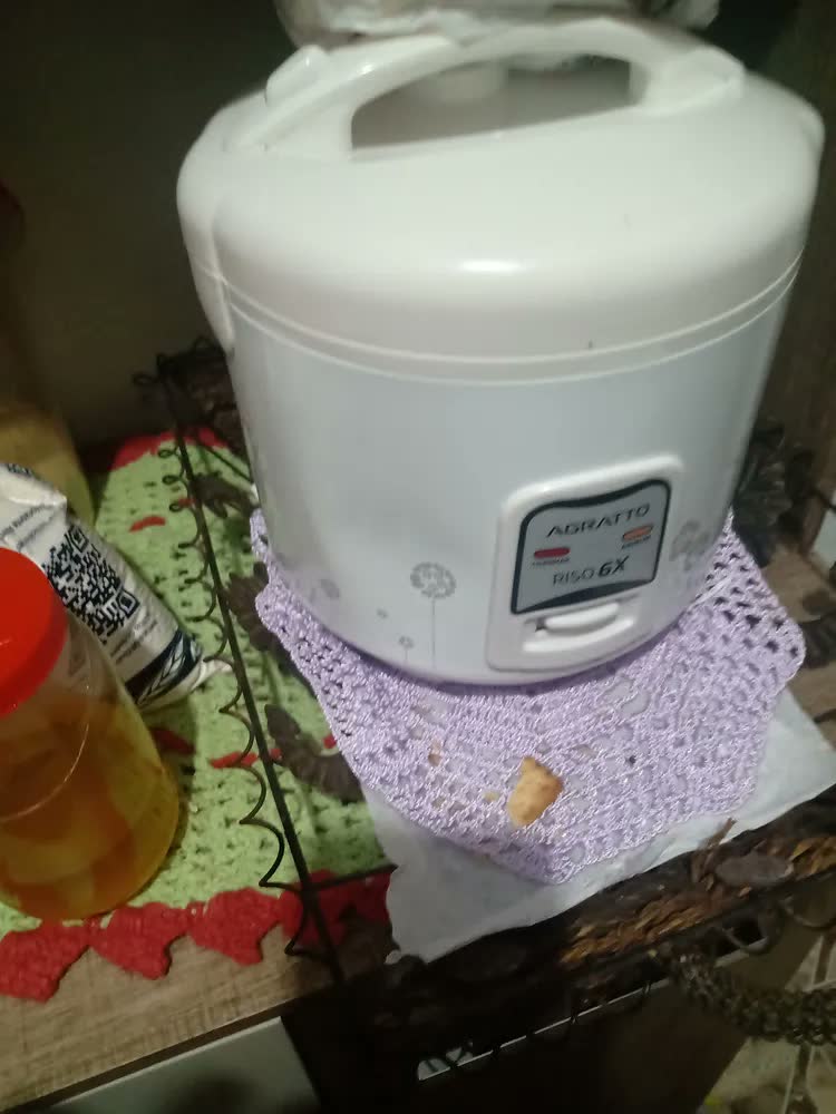 foto de Panela Elétrica De Arroz Riso Pa6x Agratto Cor Branco Frequência 60 Hz