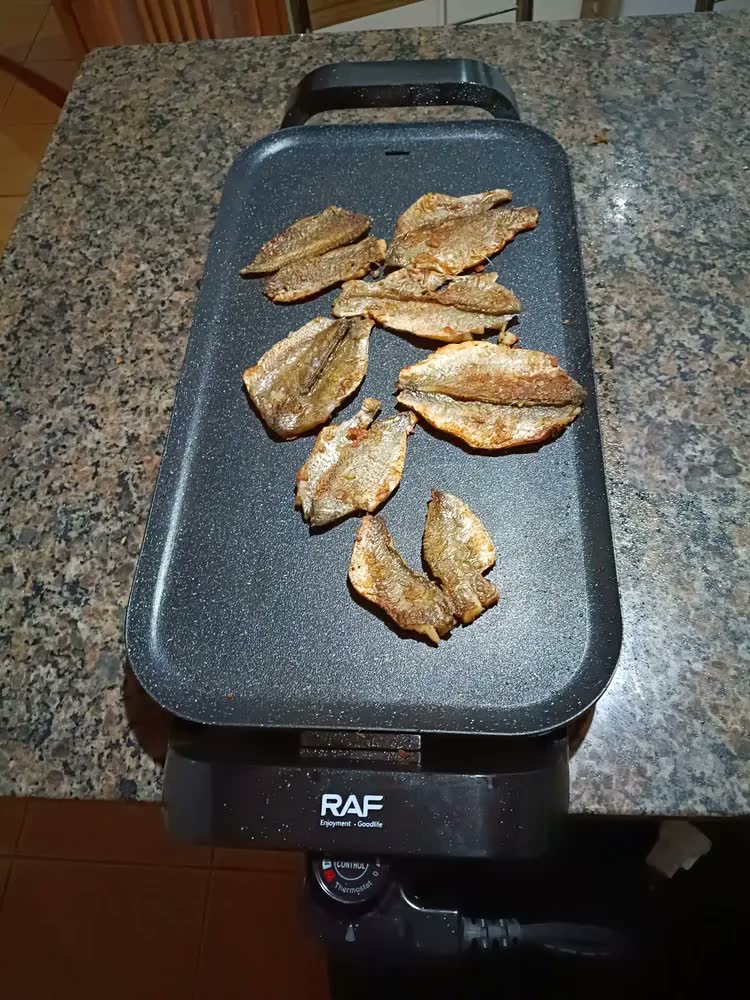 foto de Churrasqueira Elétrica Portátil Chapa Grill 1800w 220 Volts Preto