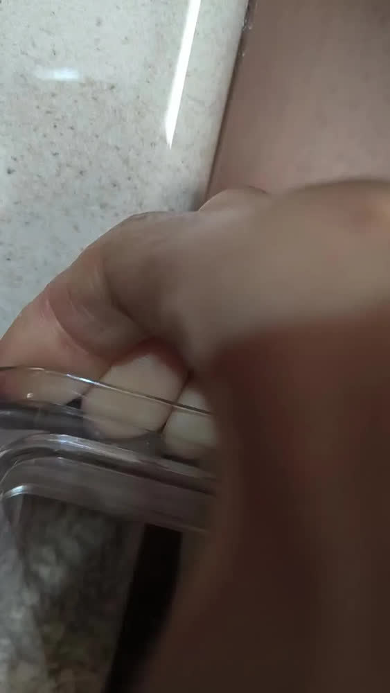 foto de Kit 4 Potes Herméticos 1 Litro Porta Mantimentos De Cozinha Trasnparente