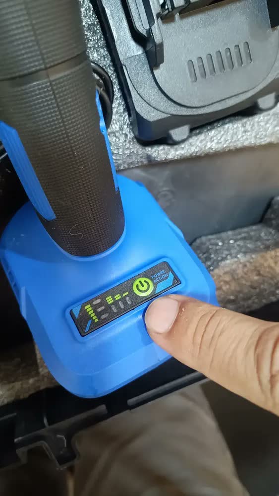 foto de Esmerilhadeira Angular Several Importados Lixadeira Potente Corte Fácil 21v Bateria Ferramenta Completa Verde