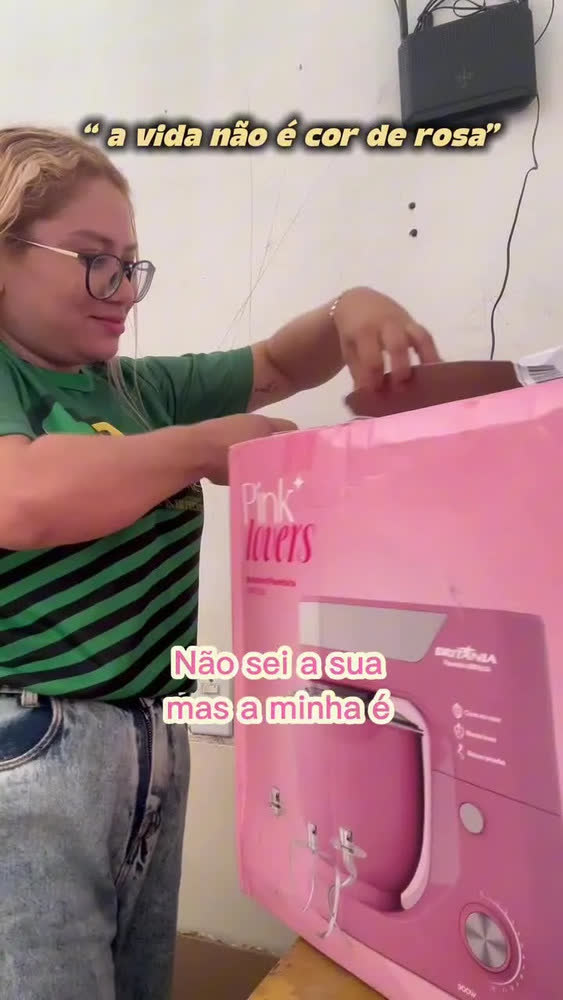 foto de Batedeira Planetária Bbpeo2a Pink Lovers Rosa Turbo