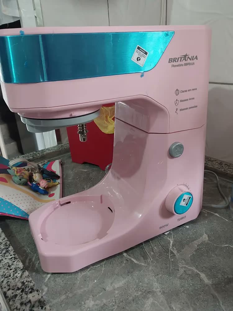 foto de Batedeira Planetária Bbpeo2a Pink Lovers Rosa Turbo