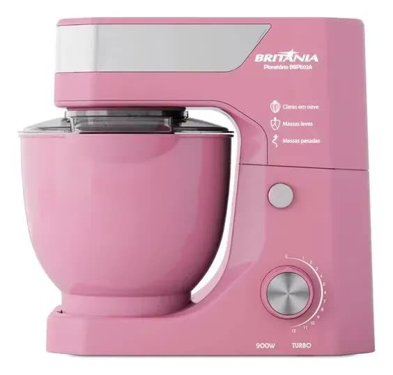 Batedeira Planetária Bbpeo2a Pink Lovers Rosa Turbo