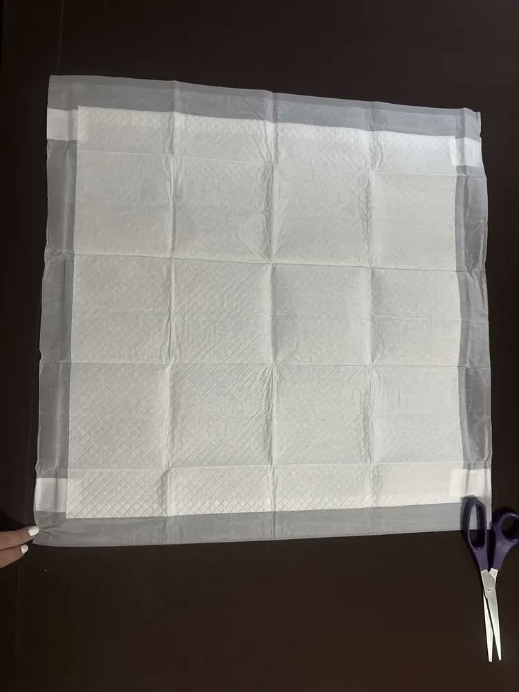 foto de Tapete Higiênico 60x60cm 50 Unidades Descartável Cachorro Cão Pet Fralda Manta Absorvente Nexmidiopet