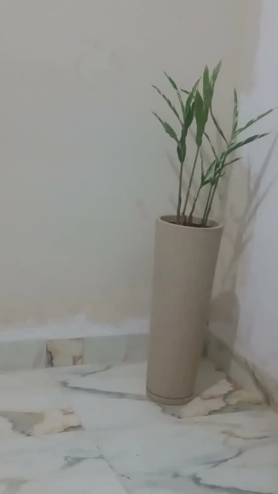 foto de Vaso De Planta Decorativo Alto 60cm Grande Luxo Textura