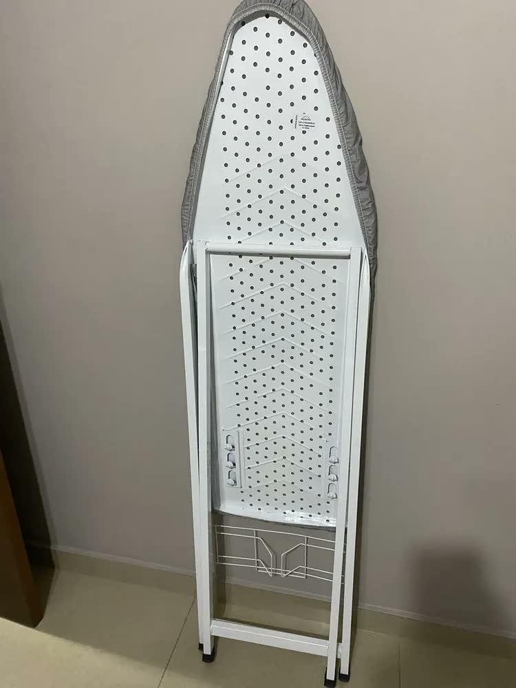foto de Tábua De Passar Roupa Suprema Passadeira Grande Jumbo Açomix Cor Preto Liso