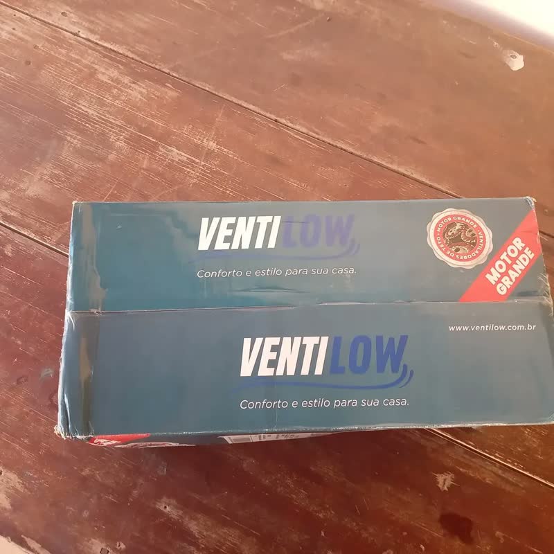 foto de Ventilador De Teto Ventilow Luna Turbo 3 Pás Cor Mogno Cor Da Estrutura Preto 150w De Potência Moderno E Silencioso