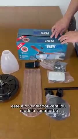 vídeo do produto
