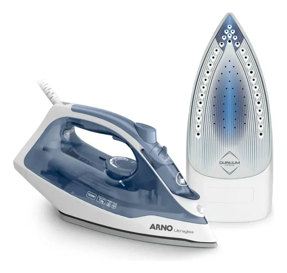 foto de Ferro a Vapor Arno Ultragliss com Base Durilium Airglide FU02