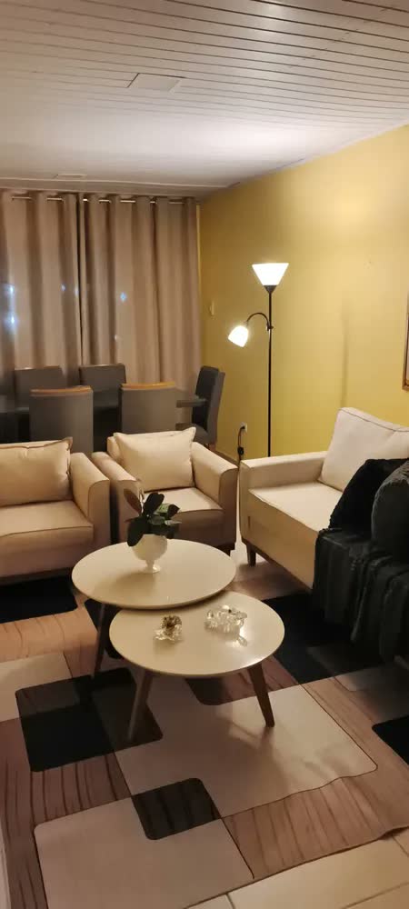 foto de Luminária Chão 177cm Piso + 2 Lâmpadas Led Articulada Dupla Preto