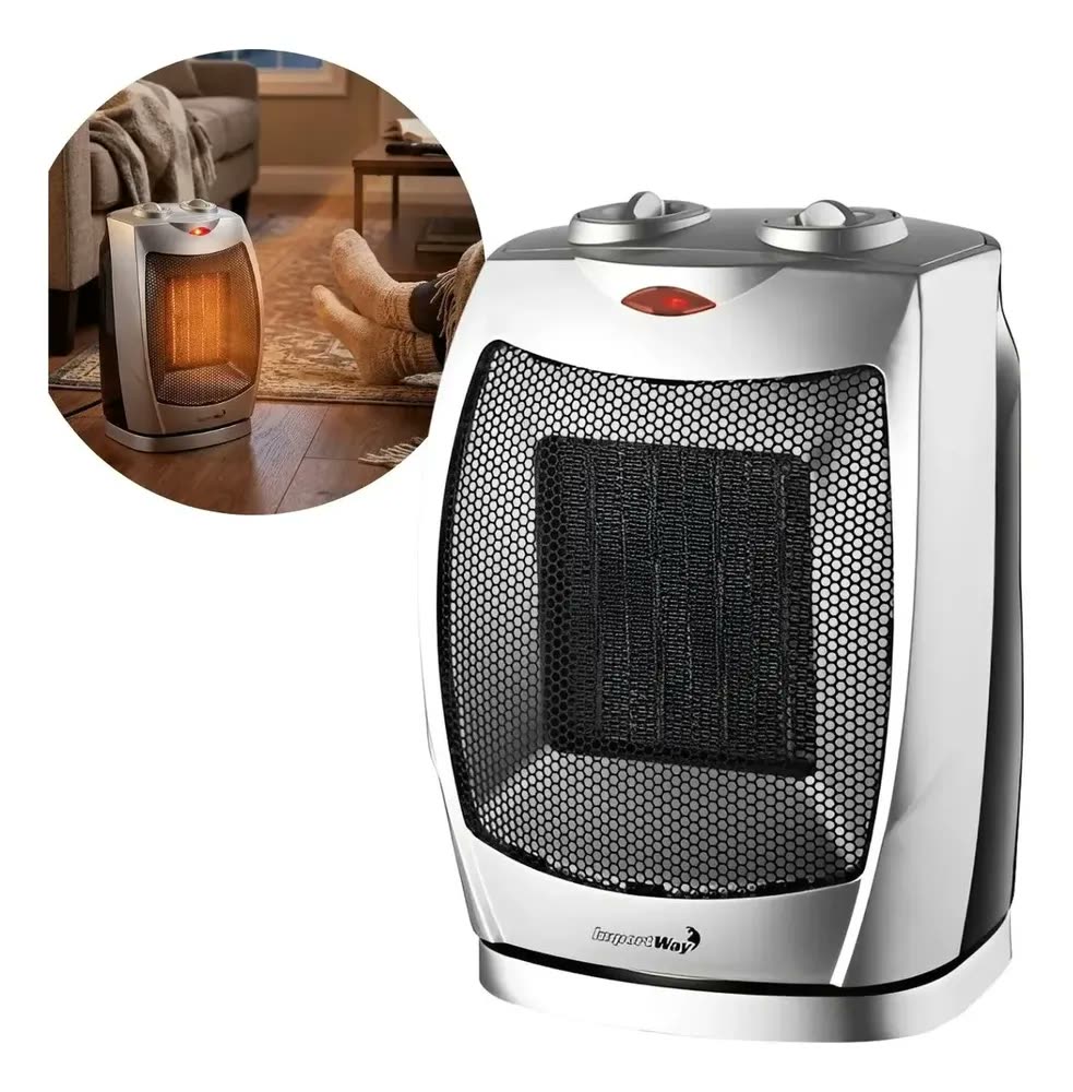 Aquecedor Cerâmico 1300w 220v Portátil Compacto Casa