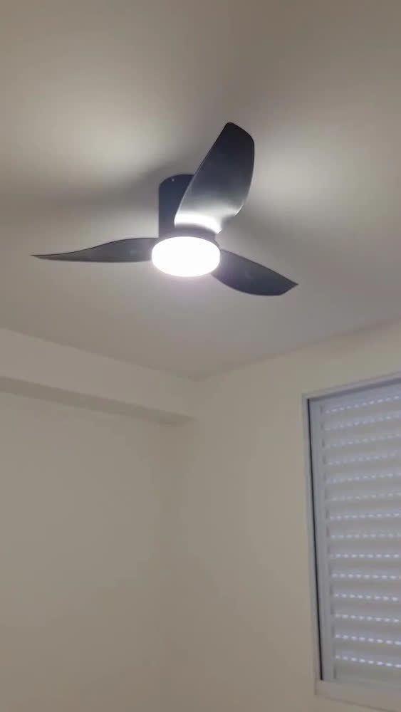 foto de Ventilador De Teto Hilife Led Cct Silencioso Com Controle Remoto