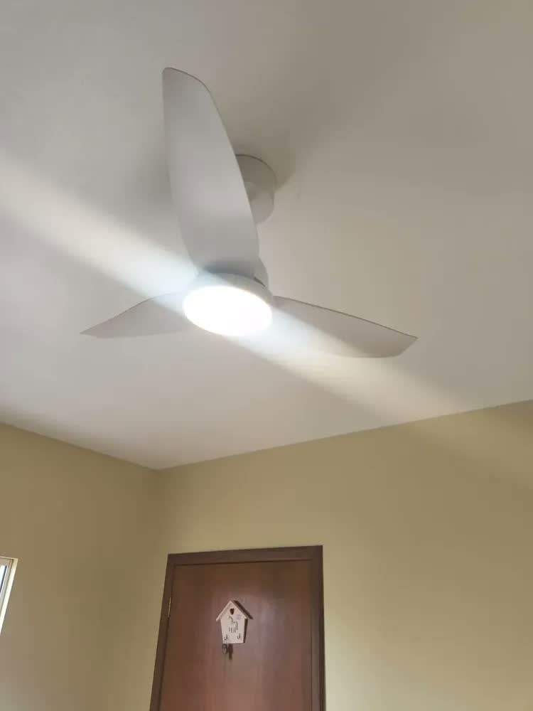 foto de Ventilador De Teto Hilife 132cm Com Led Cct Dimerizável Silencioso Controle Remoto