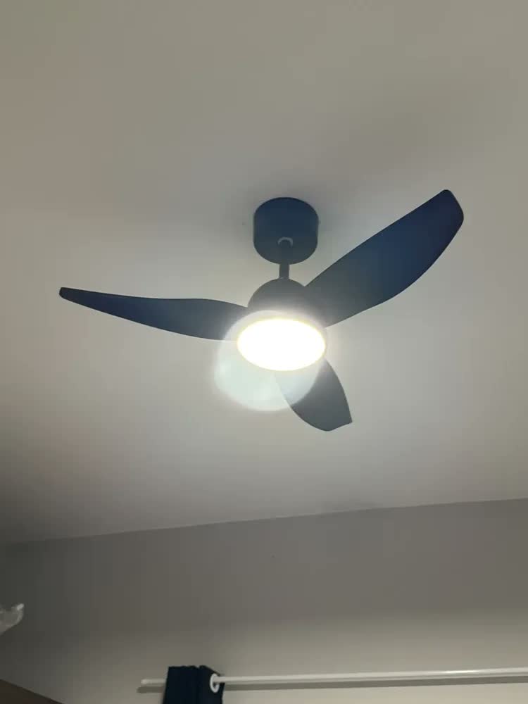 foto de Ventilador De Teto Hilife 132cm Com Led Cct Dimerizável Silencioso Controle Remoto